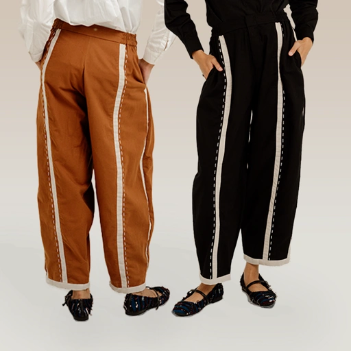 Image of Dama Kara Jalin Pants Sashiko
