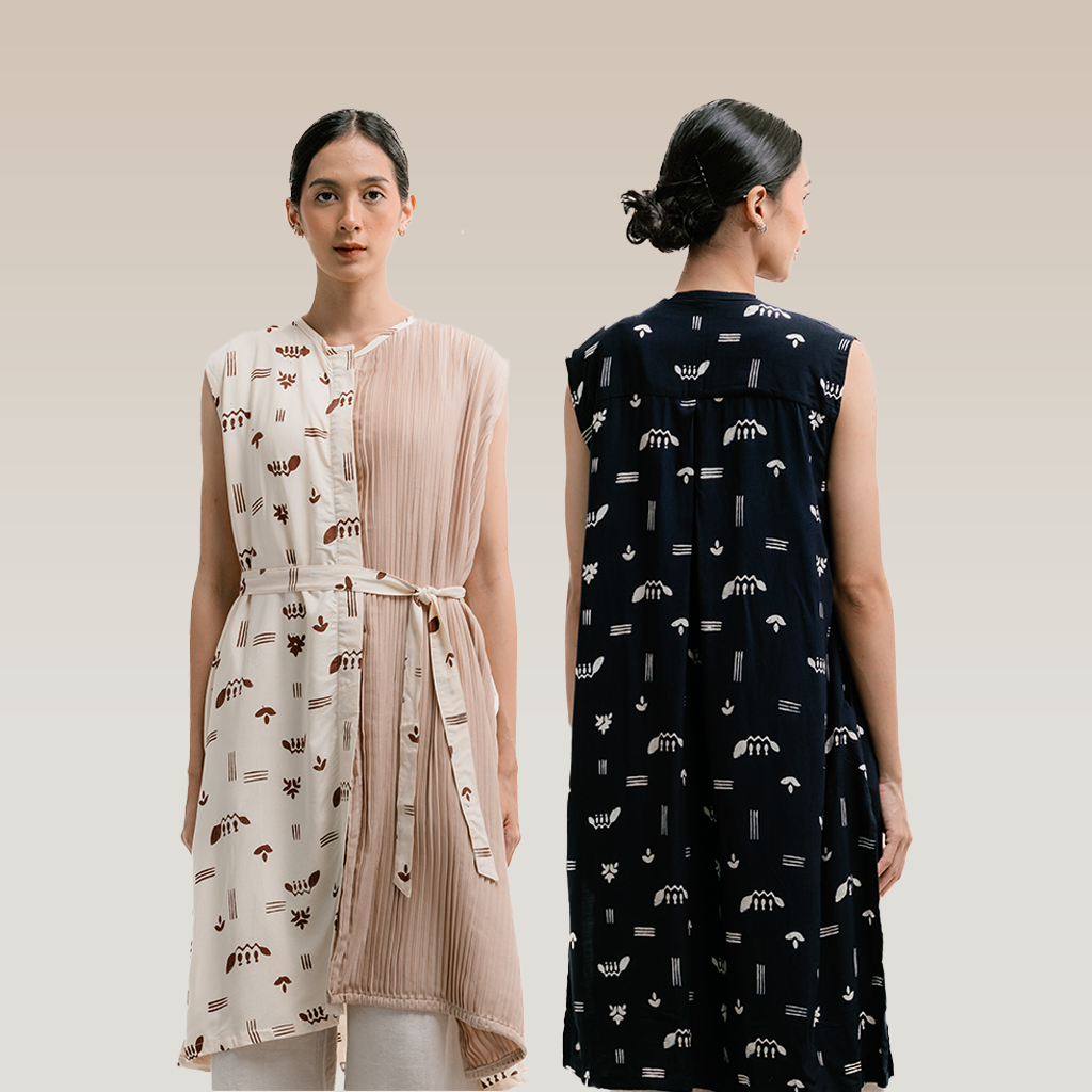 Dama Kara Kala Tunik Sleeveless