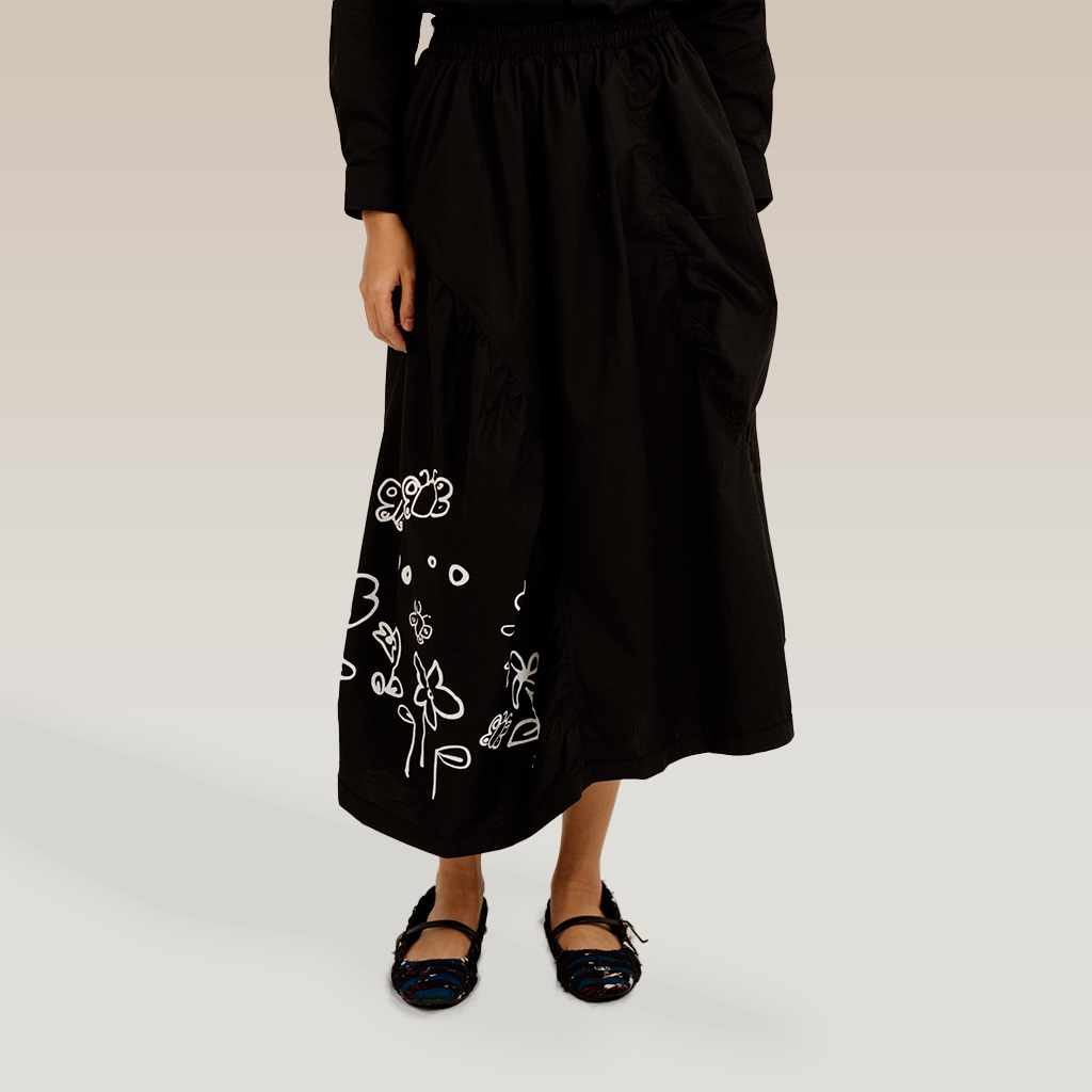 Dama Kara Alkisah Naomi Balloon Skirt