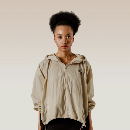 Image of Dama Kara Basic Raglan Jacket Pleats