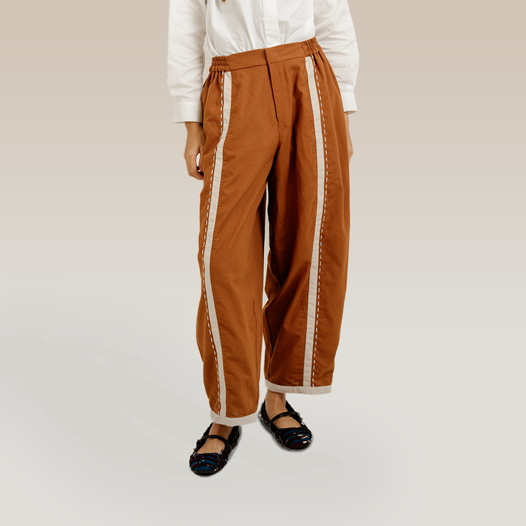 Dama Kara Jalin Pants Sashiko