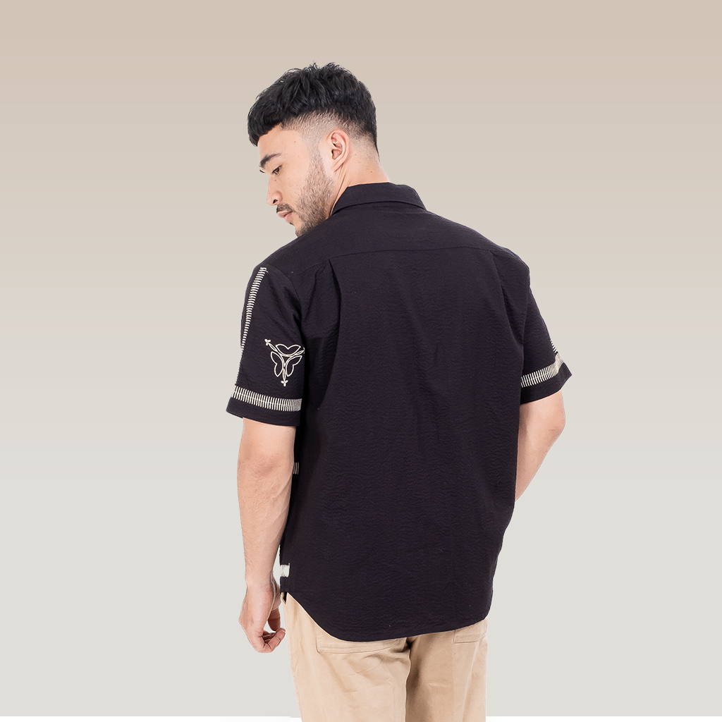 Dama Kara Kala Embroidery Shirt