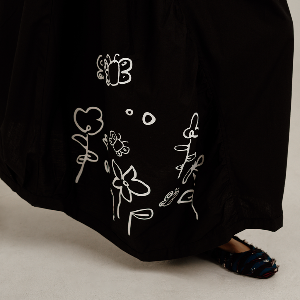 Dama Kara Alkisah Naomi Balloon Skirt
