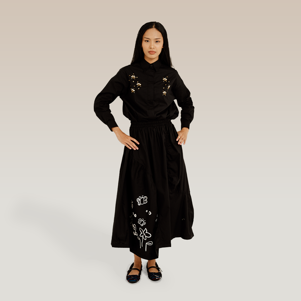 Dama Kara Alkisah Naomi Balloon Skirt