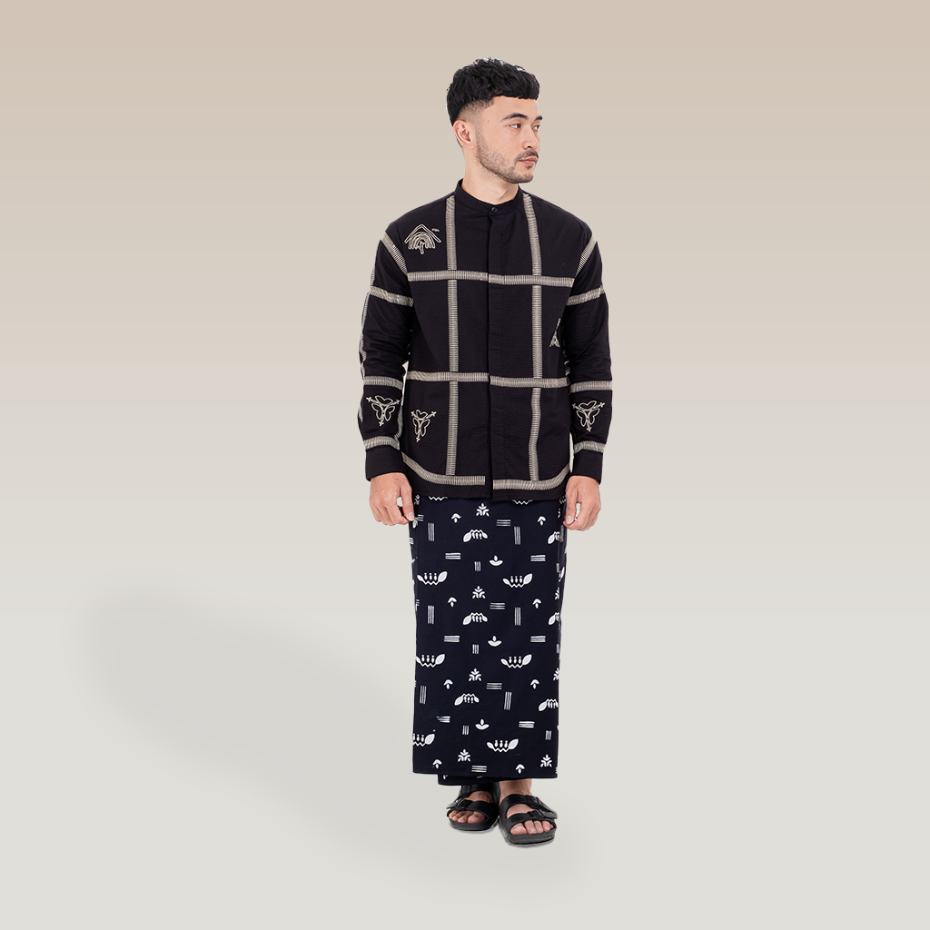 Dama Kara Kala Embroidery Shirt