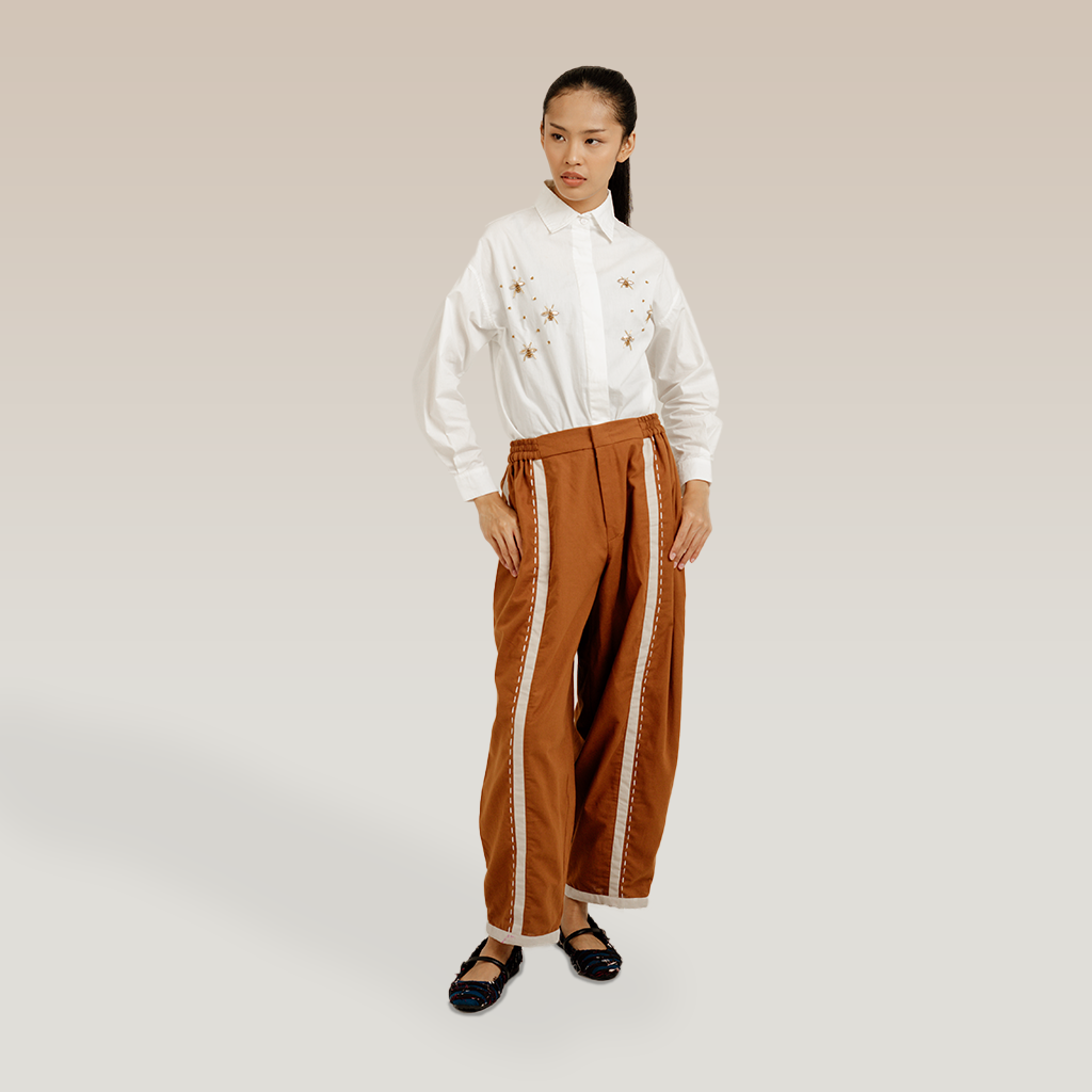 Dama Kara Jalin Pants Sashiko