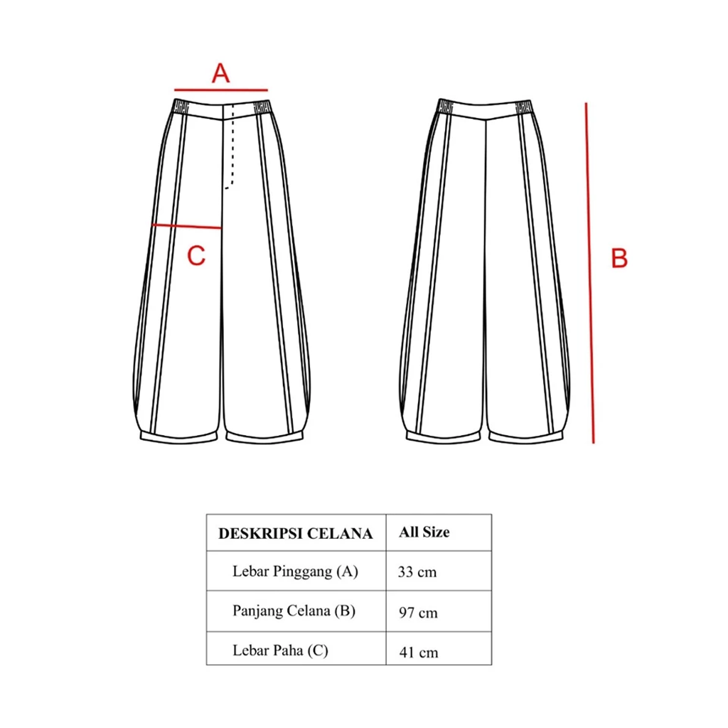 Dama Kara Jalin Pants Sashiko