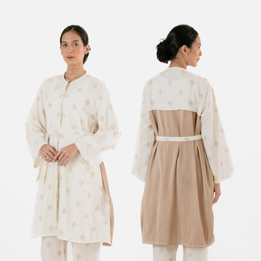 Image of Dama Kara Arkana Embroidery Tunik