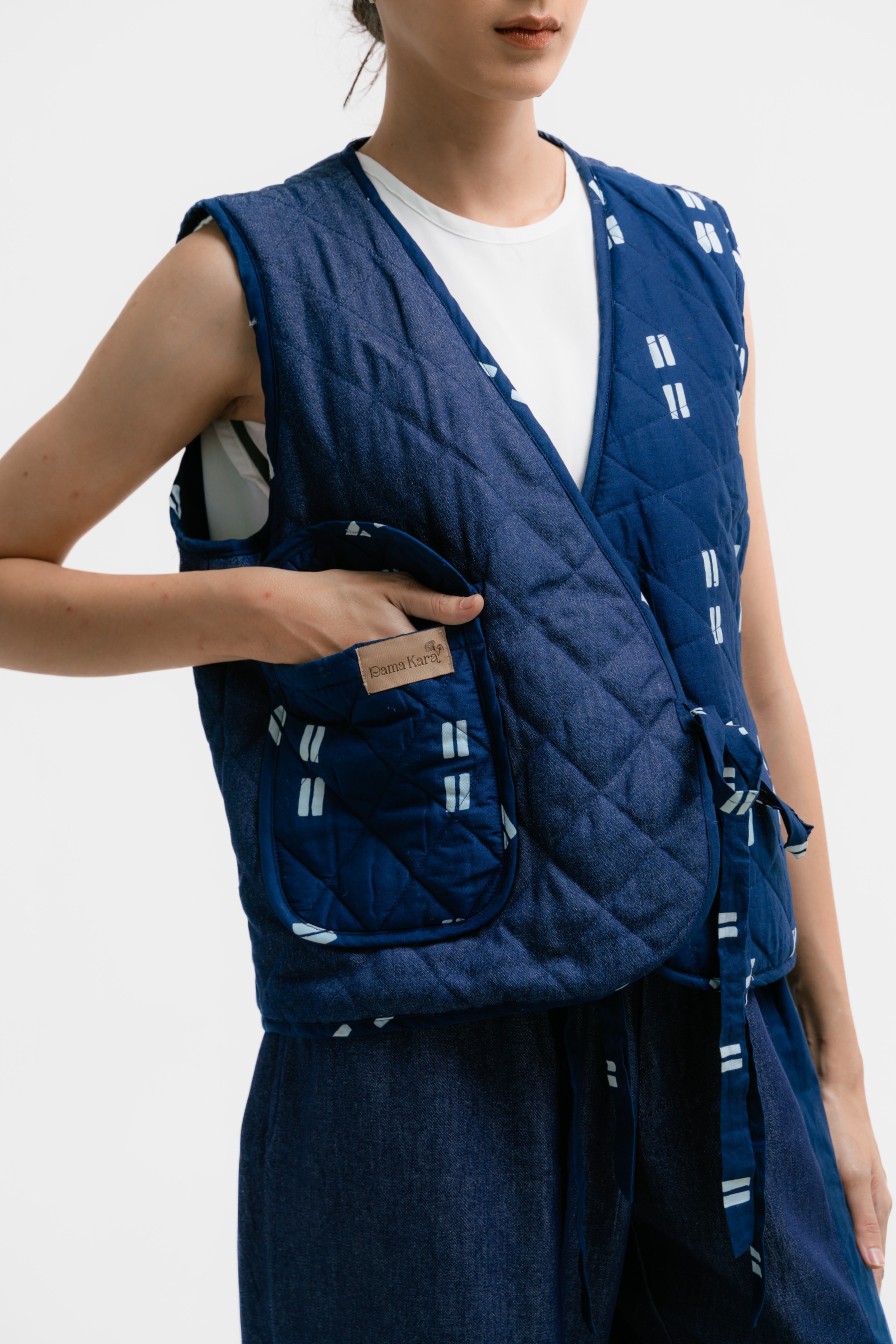 Dama Kara Gayatri Puffer Vest