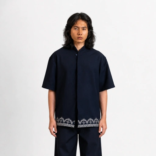 Dama Kara Arunika Embroidery Men Shirt
