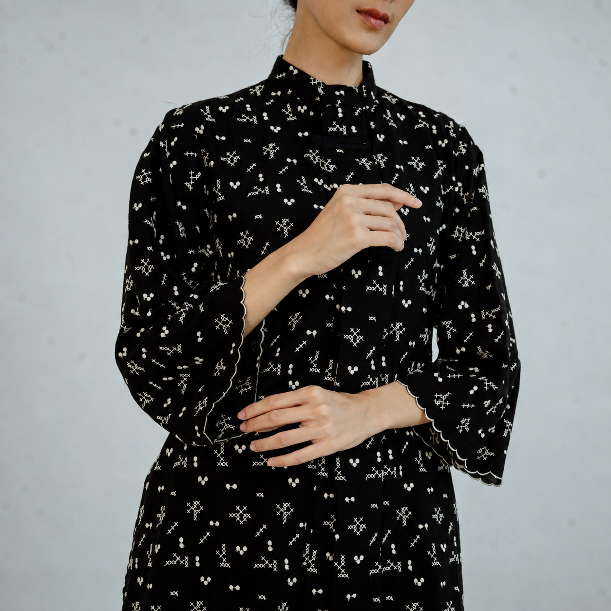 Dama Kara Kusuma Tunik Longsleeve