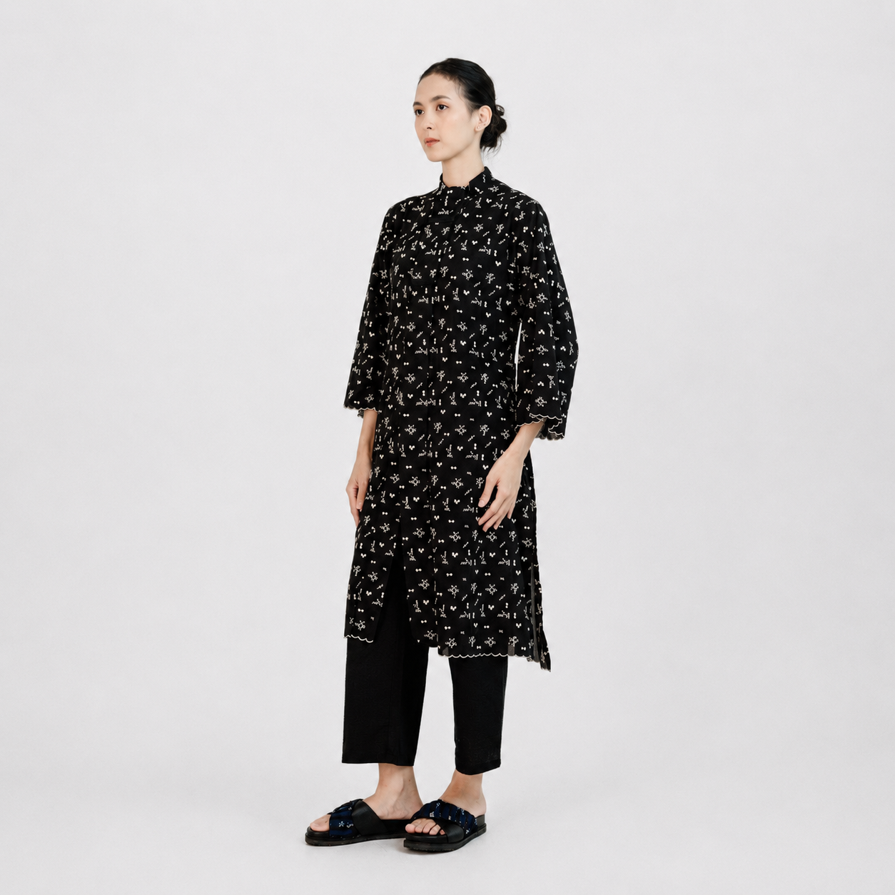 Dama Kara Kusuma Tunik Longsleeve