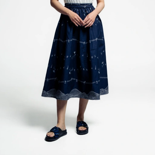 Dama Kara Kembali Panel Skirt