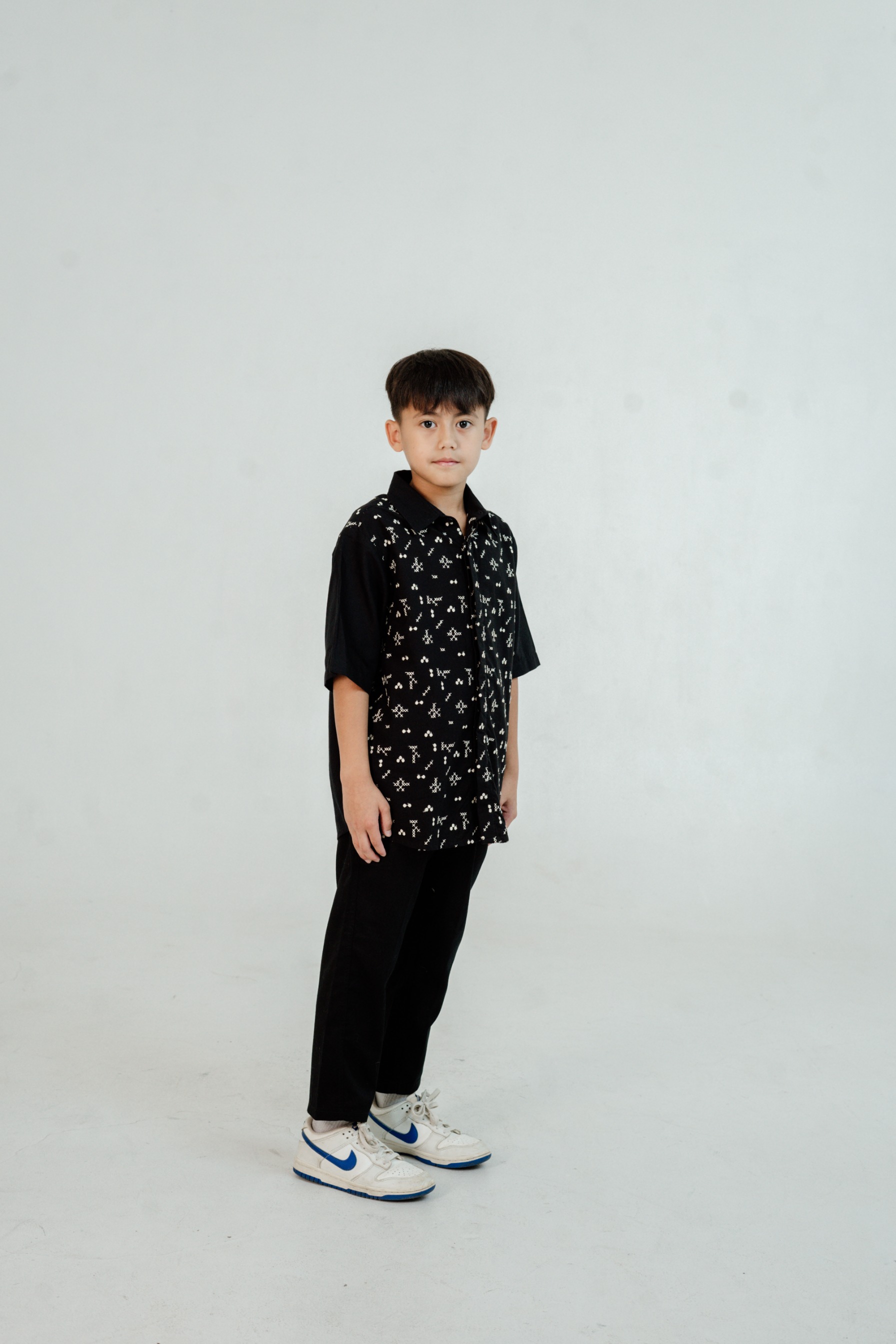 Dama Kara Kusuma Shirt Shortsleeve Kids