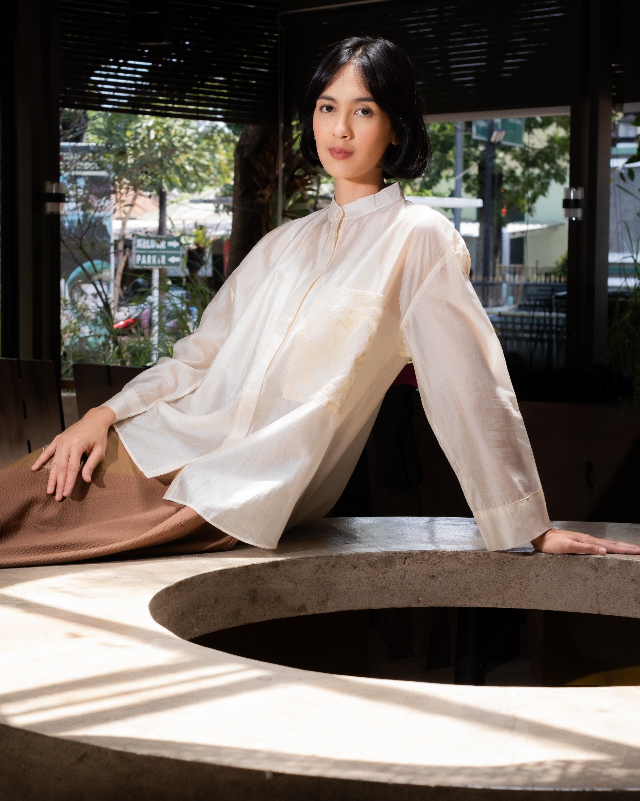 Dama Kara x Rempha-Rencah Blouse Longsleeve