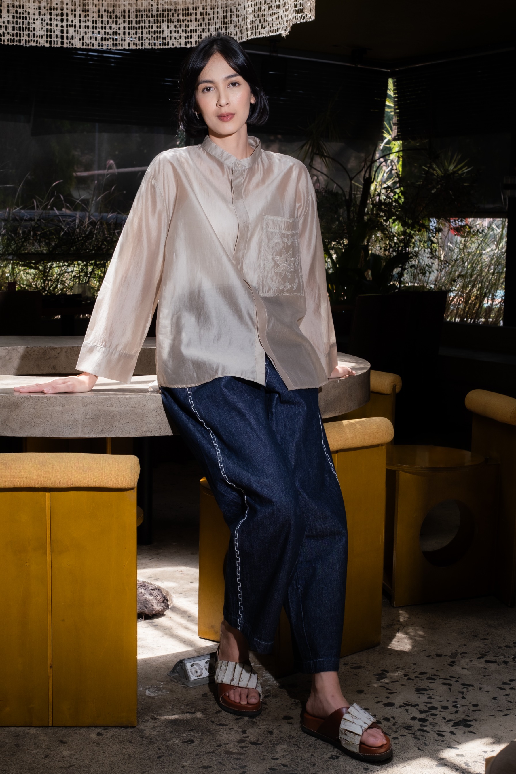 Dama Kara x Rempha-Rencah Blouse Longsleeve