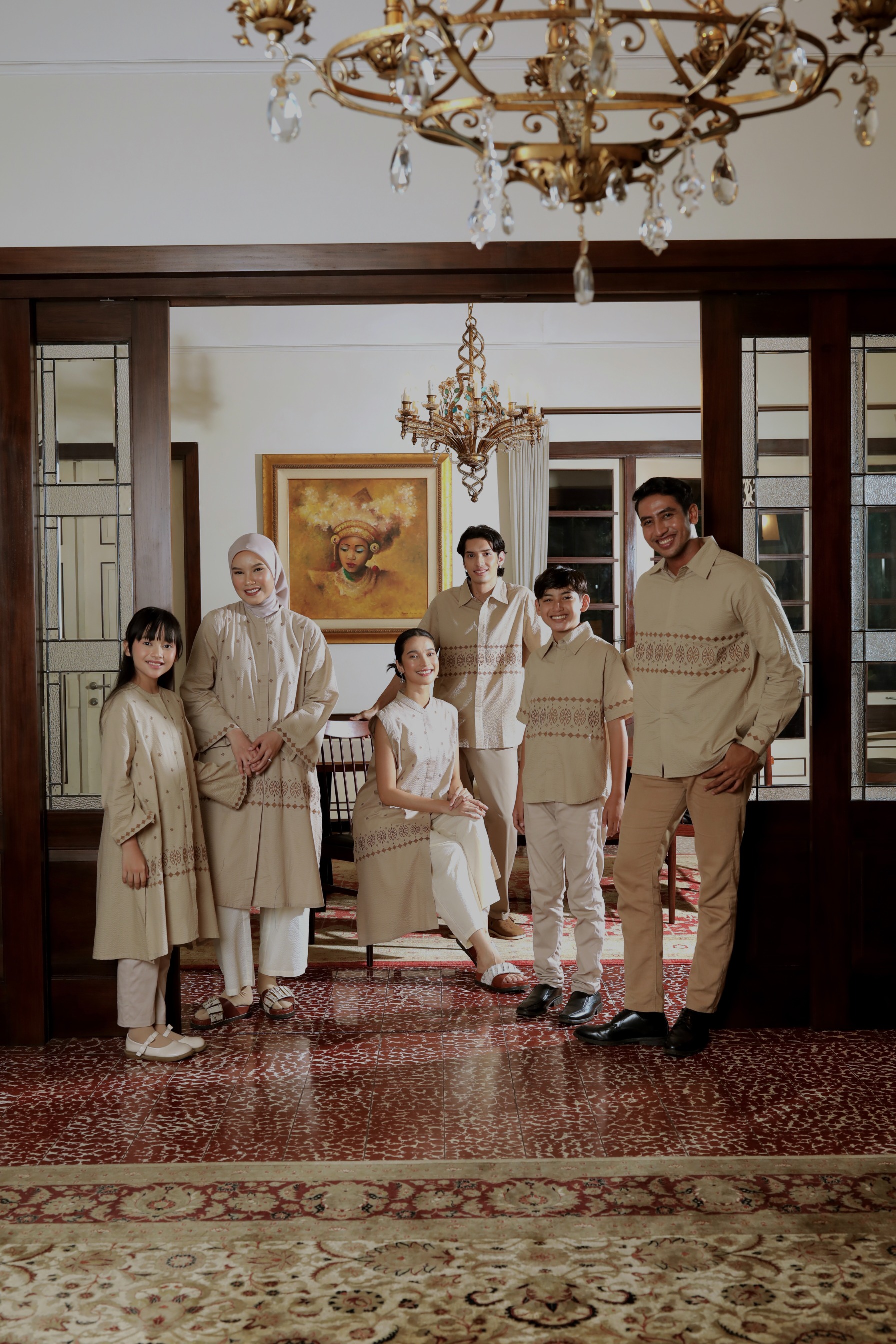 Dama Kara Kaimana Tunik Embroidery Longsleeve