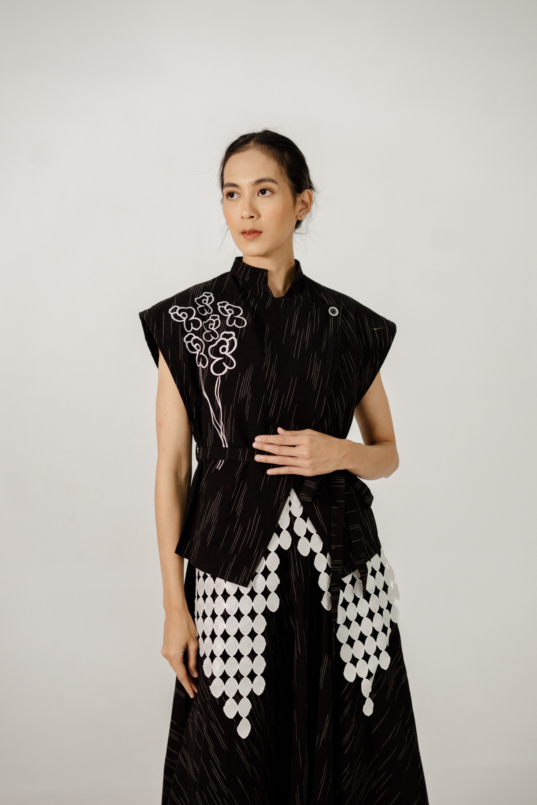 Dama Kara Basic Encim Lace White