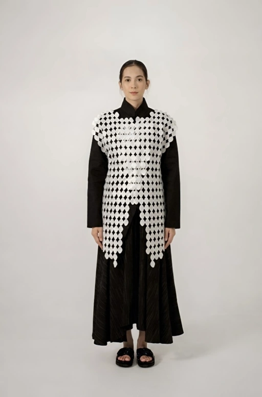 Image of Dama Kara Basic Encim Lace White