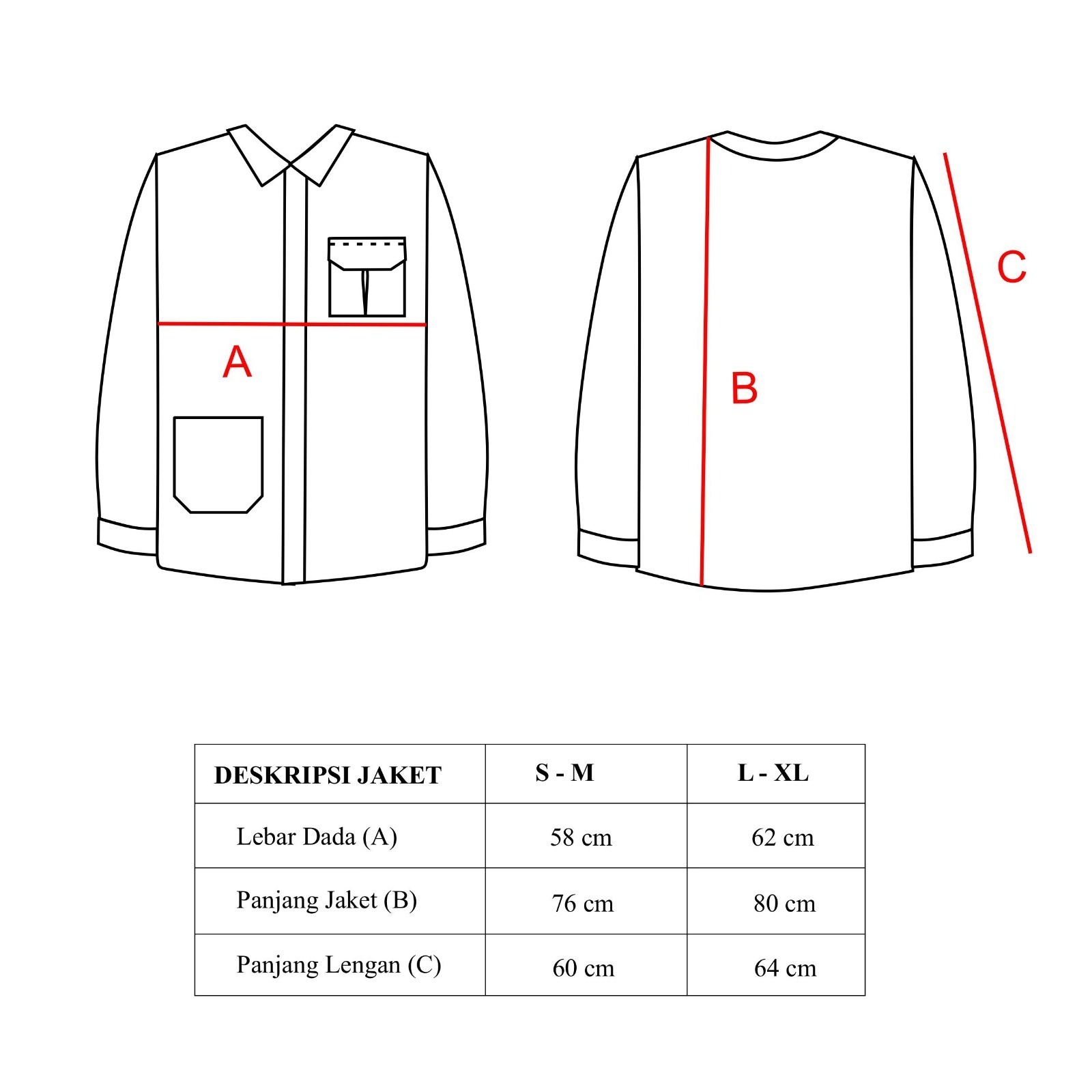 Dama Kara Jalin Jacket Sashiko