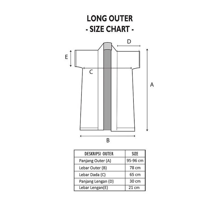 Dama Kara Kaimana Long Outer