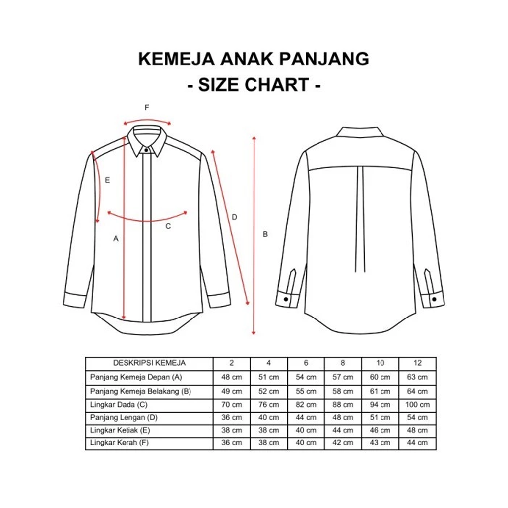 Dama Kara Aksata Embroidery Shirt Kids