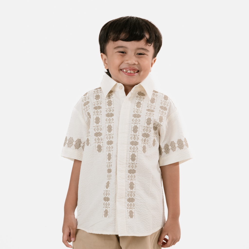 Dama Kara Aksata Embroidery Shirt Kids