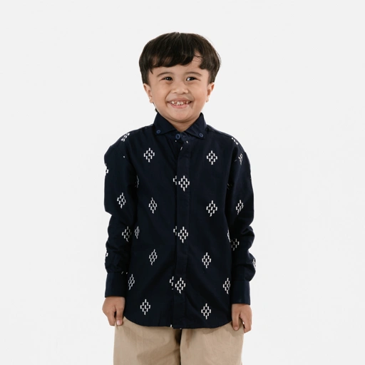 Image of Dama Kara Arkana Embroidery Shirt Kids