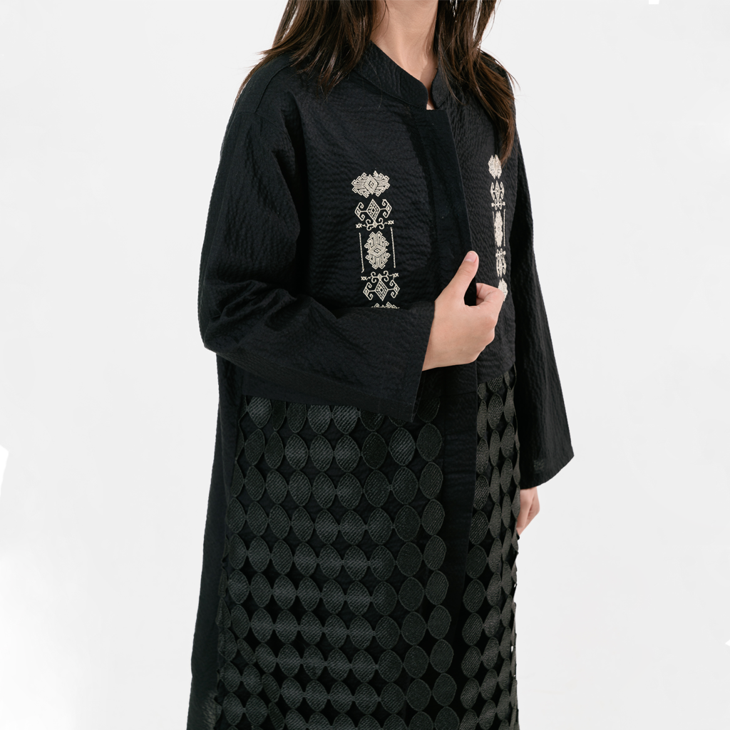 Dama Kara Aksata Embroidery Tunik Kids