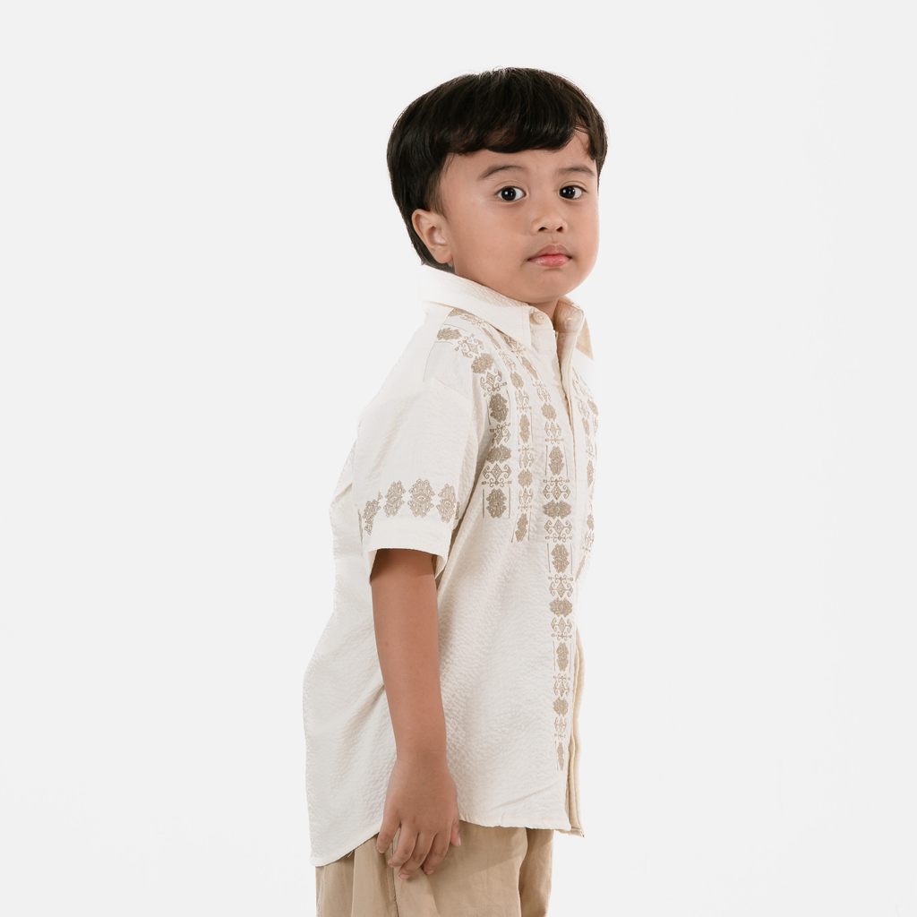 Dama Kara Aksata Embroidery Shirt Kids