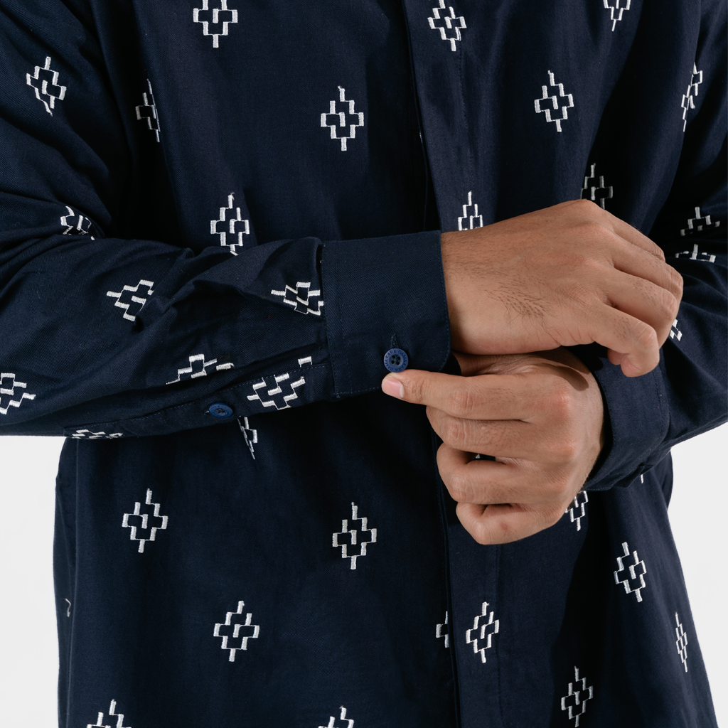 Dama Kara Arkana Embroidery Shirt 