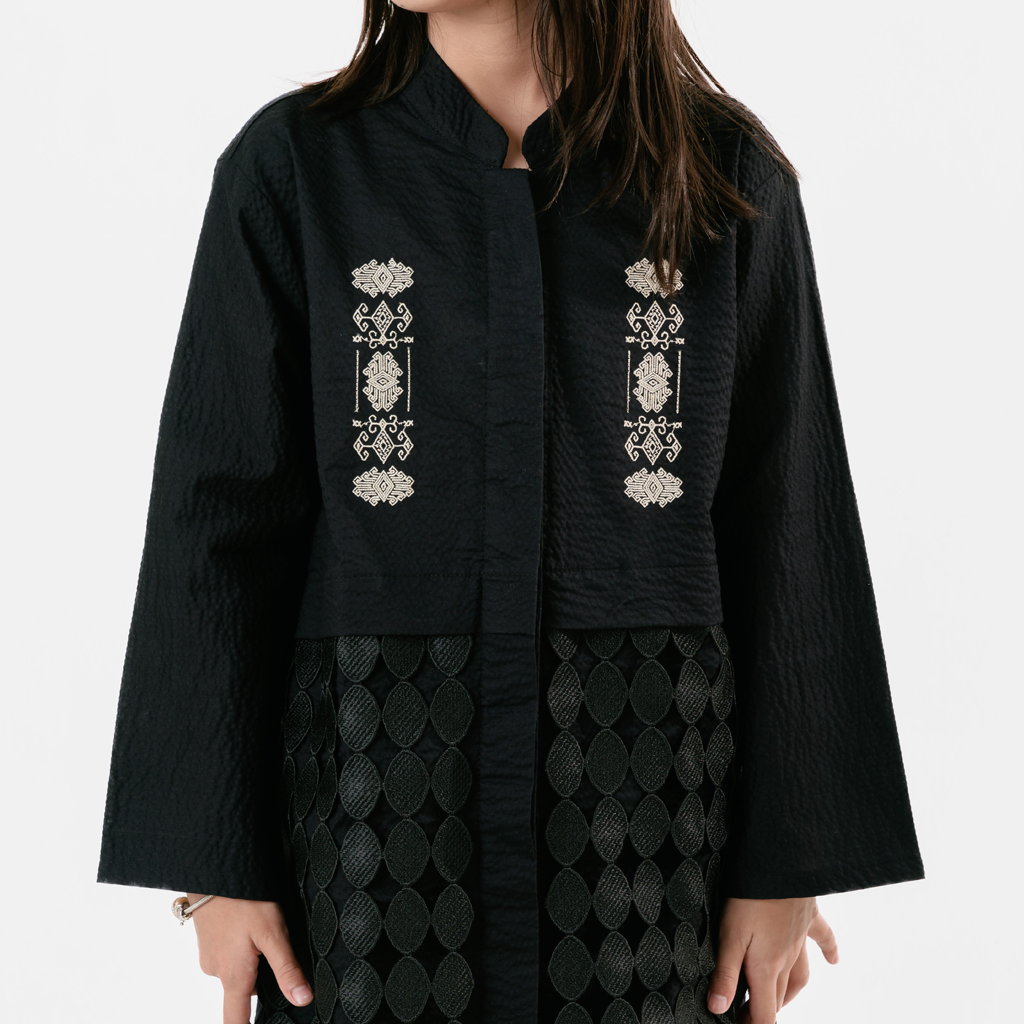 Dama Kara Aksata Embroidery Tunik Kids