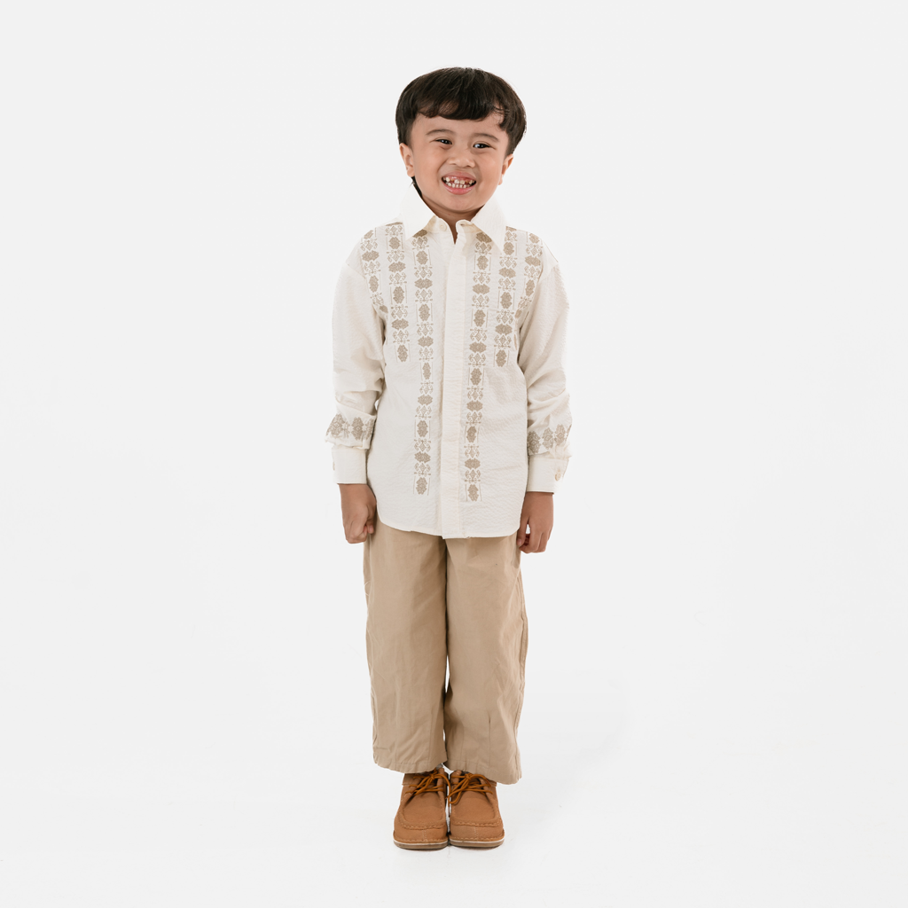 Dama Kara Aksata Embroidery Shirt Kids