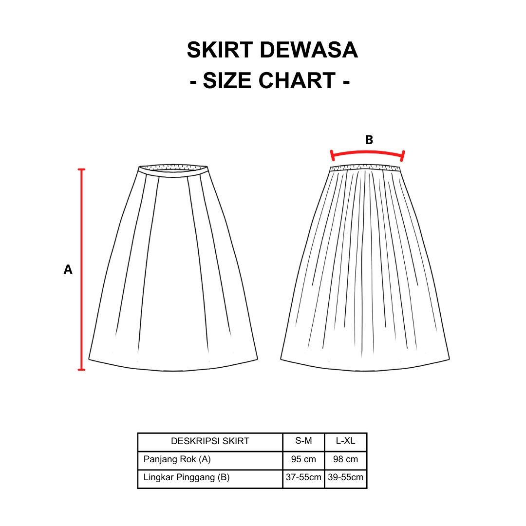 Dama Kara Alkisah Billa Skirt