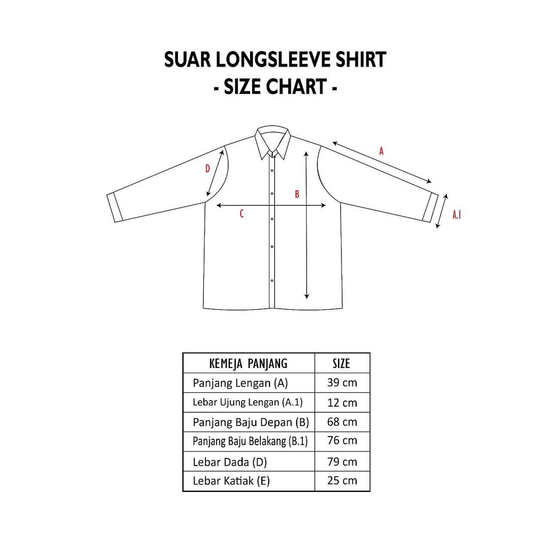 Dama Kara Suar Shirt Longsleeve