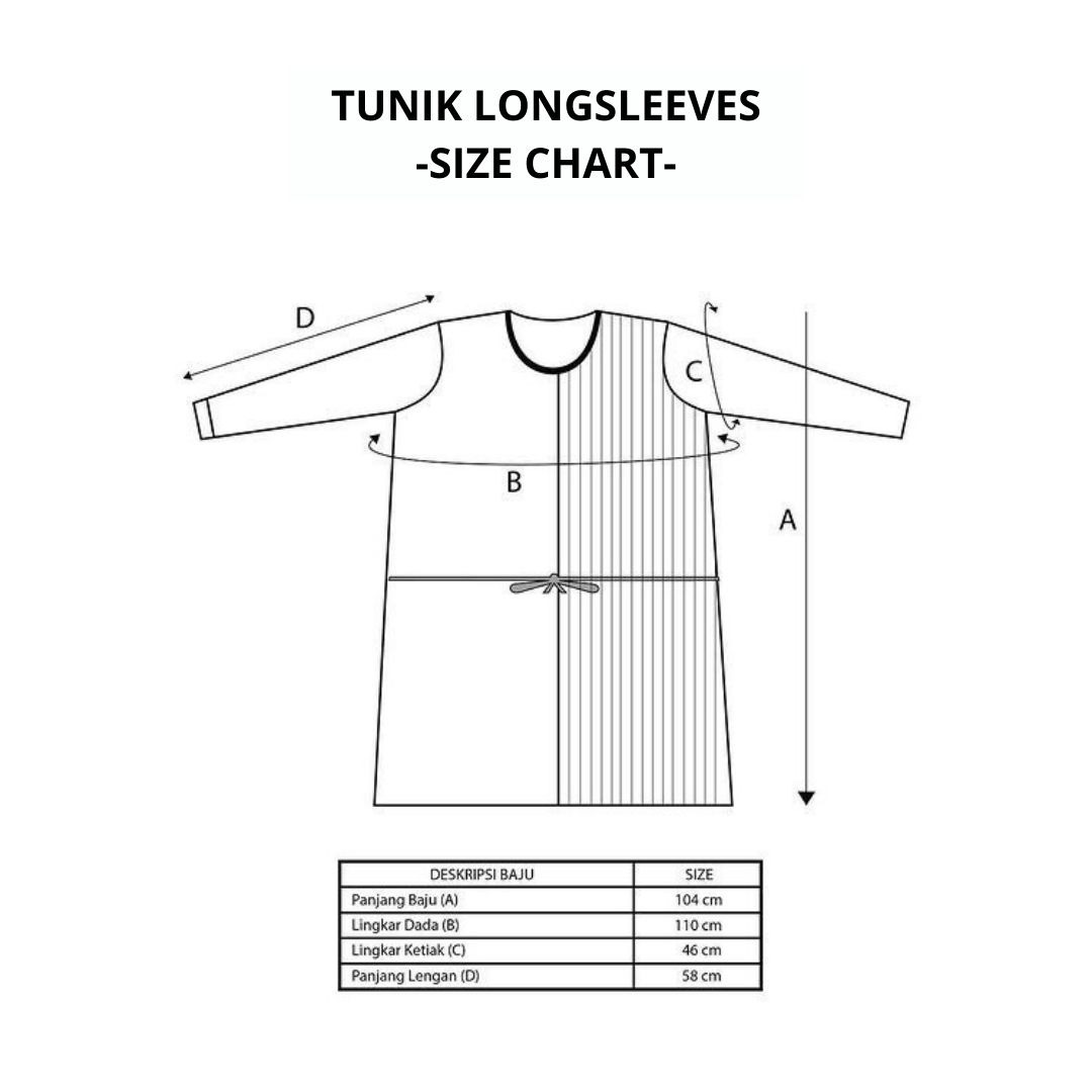 Dama Kara Kala Tunik Longsleeve