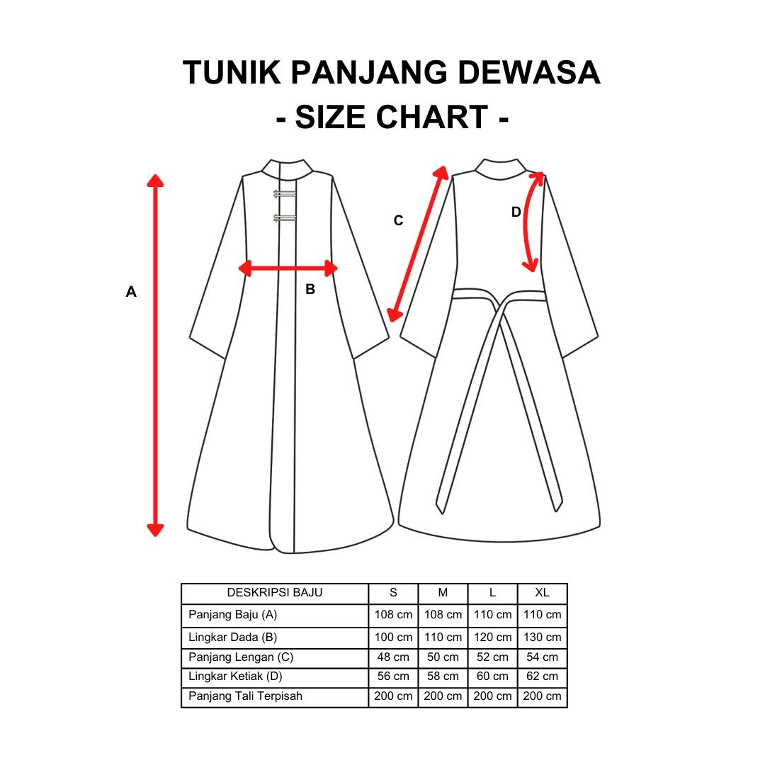 Dama Kara Alkisah Billa Tunik Longsleeve
