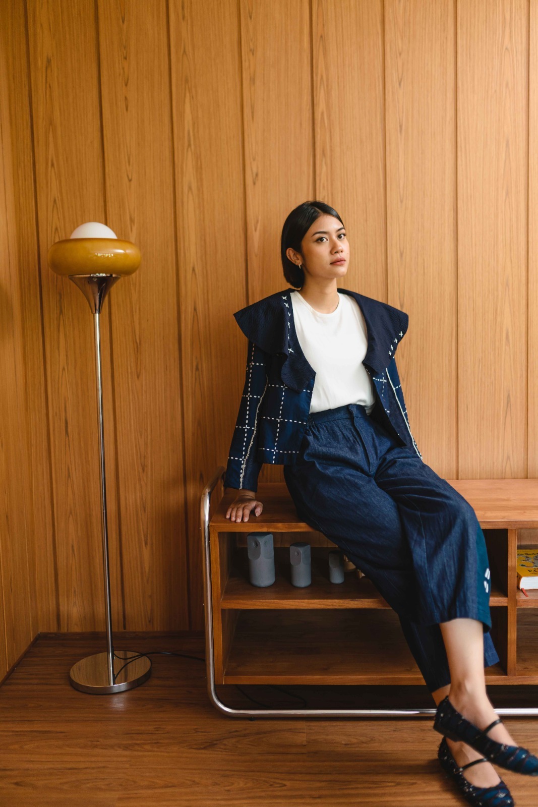 Dama Kara Lembayung Crop Outer