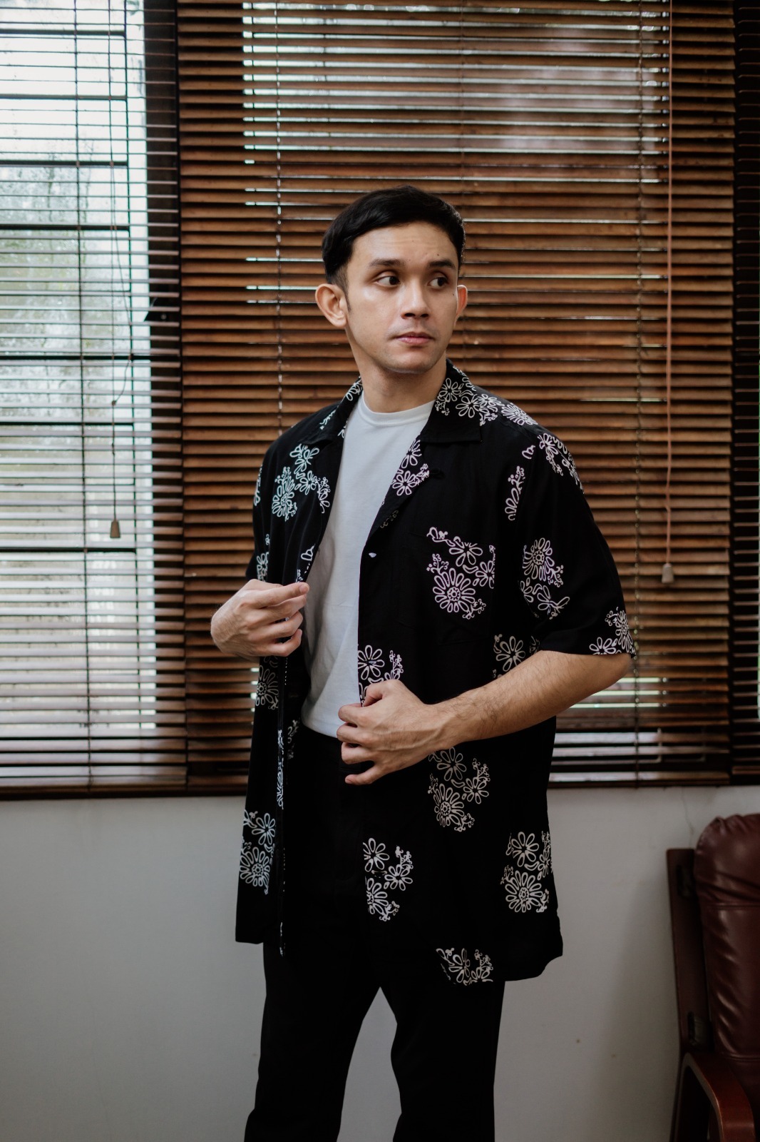 Dama Kara Suar Shirt Shortsleeve