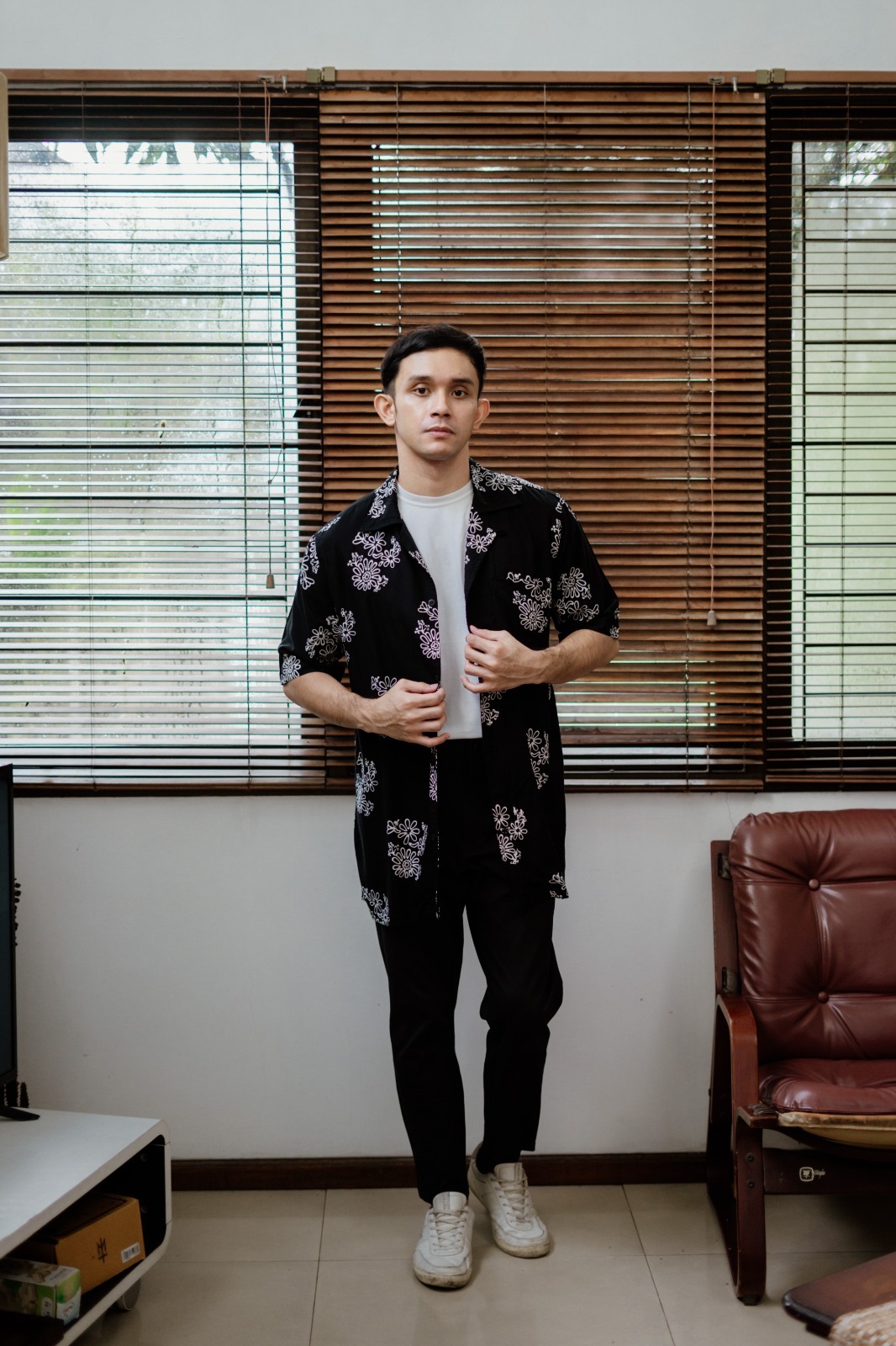 Dama Kara Suar Shirt Shortsleeve