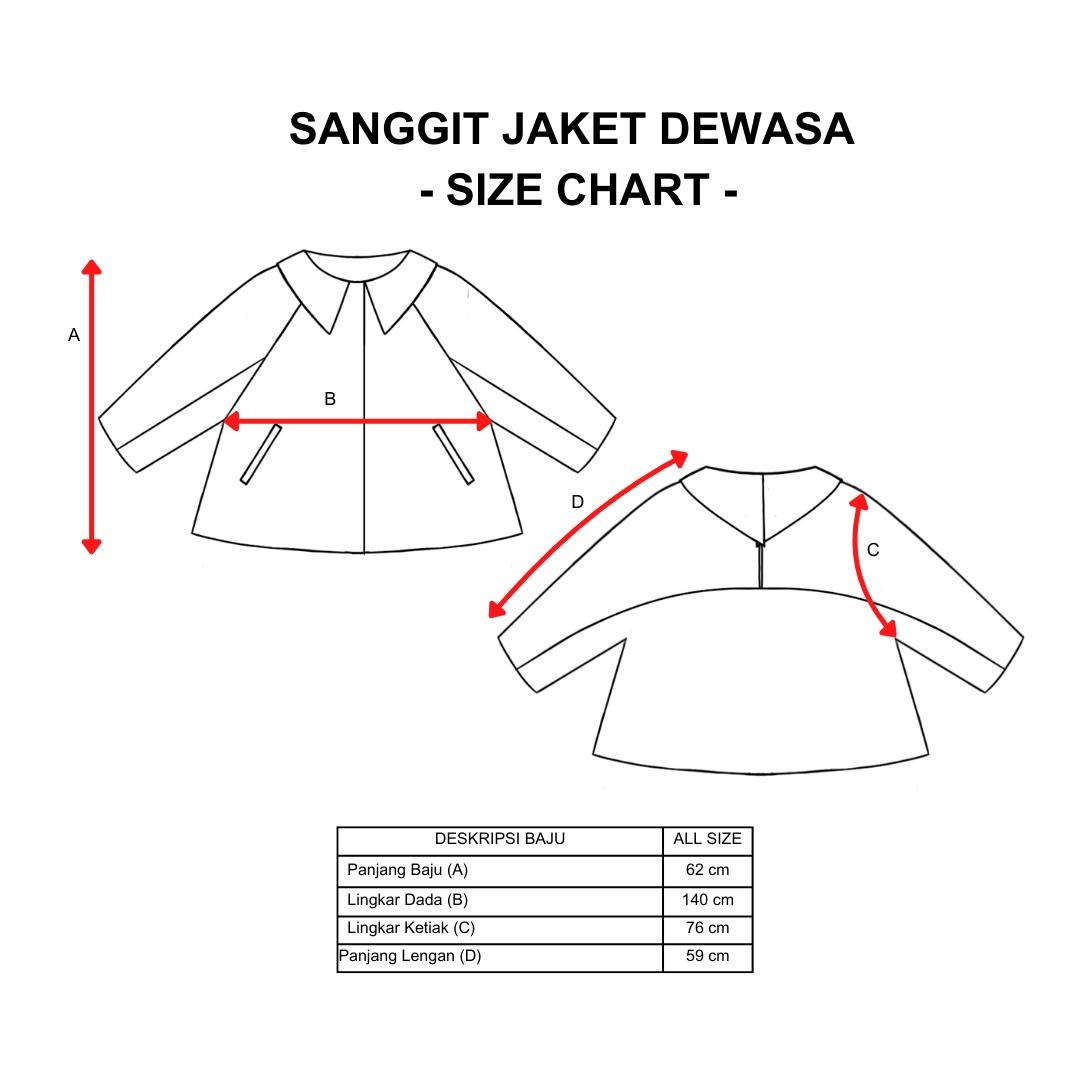 Dama Kara Sanggit Jacket Sashiko Navy