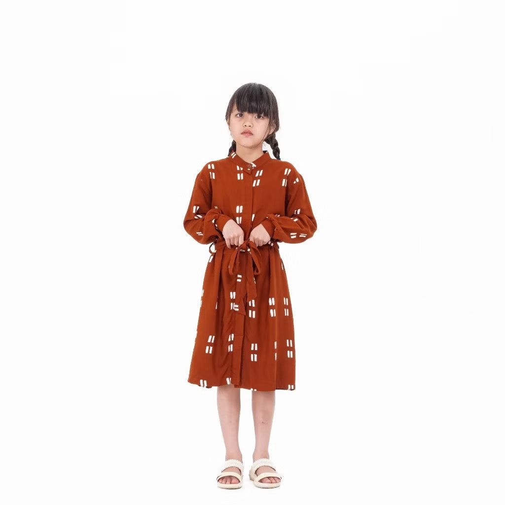 Dama Kara Gayatri Top Tunik Longsleeve Kids - Minor Defect