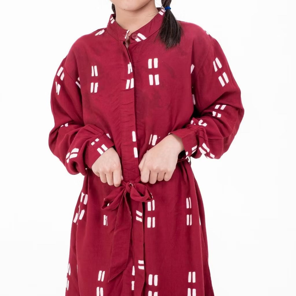 Dama Kara Gayatri Top Tunik Longsleeve Kids - Minor Defect