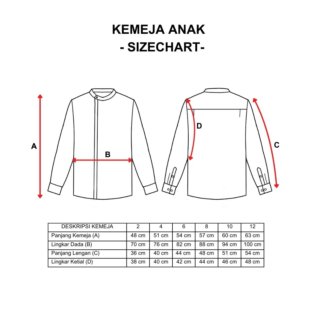 Dama Kara Kembali Shirt Kids