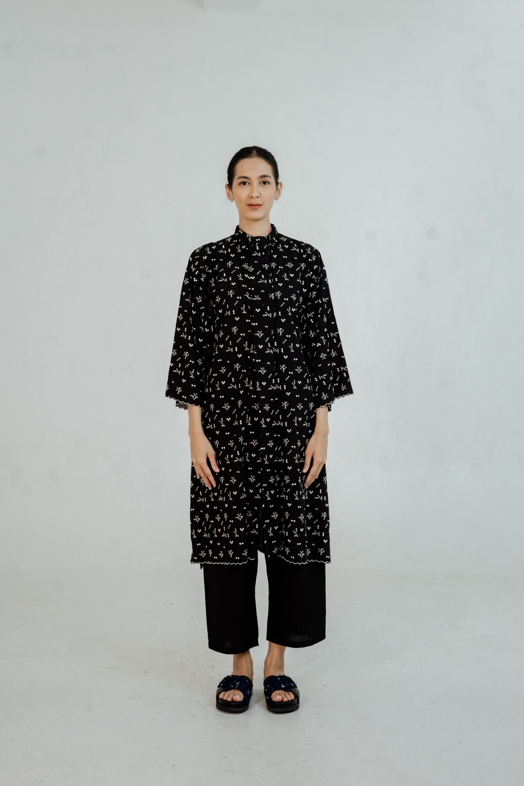 Dama Kara Kusuma Tunik Longsleeve