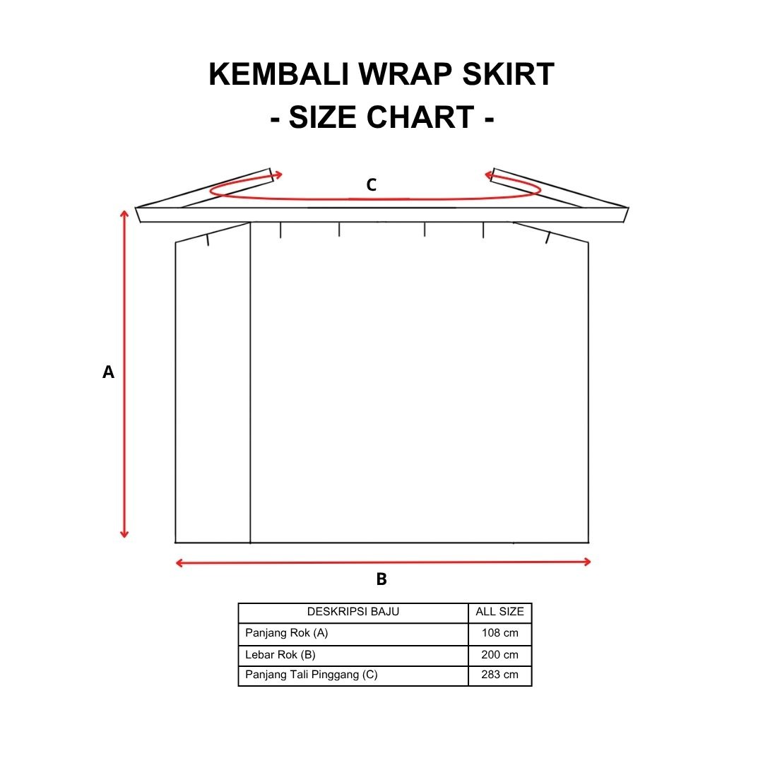 Dama Kara Kembali Wrap Skirt