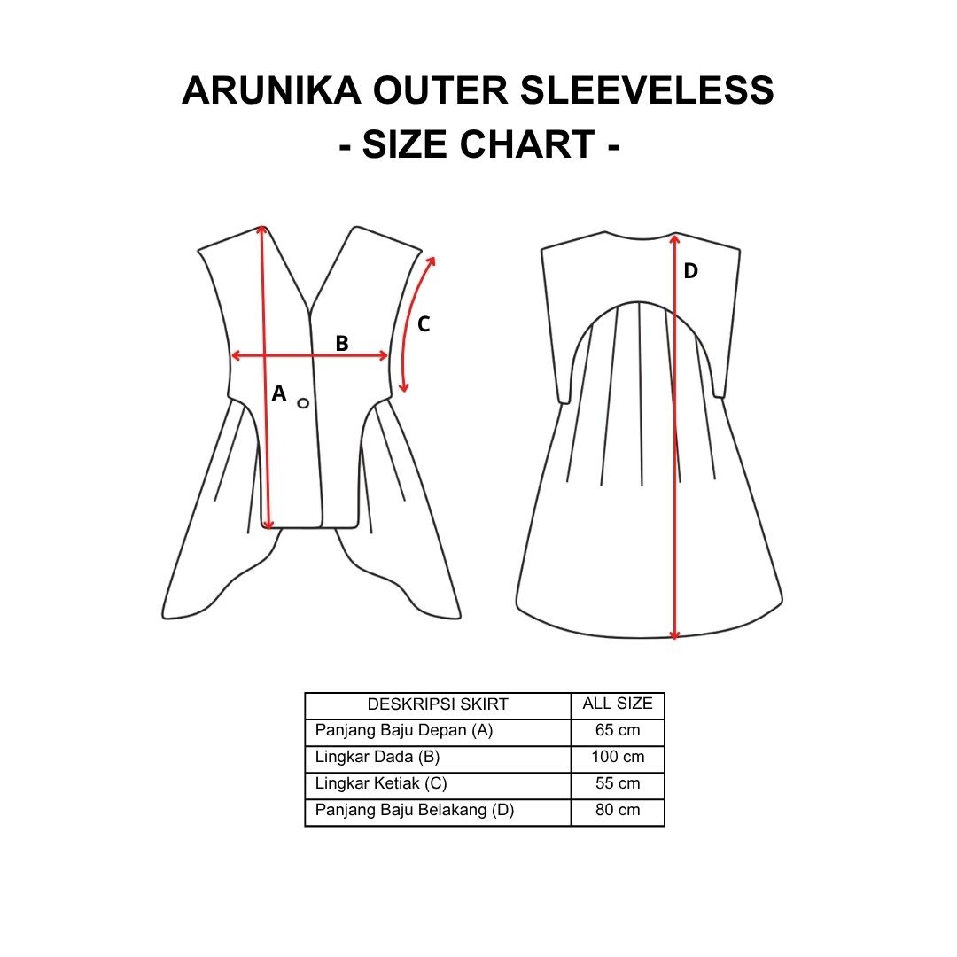 Dama Kara Arunika Outer Sleeveless
