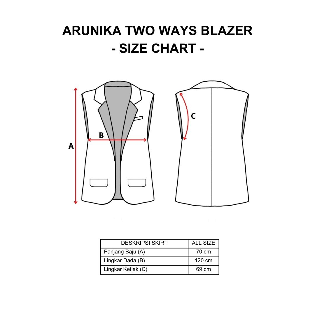 Dama Kara Arunika Two Ways Blazer