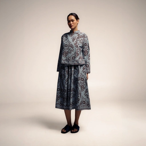 Image of Dama Kara Arunika Janggan Women Shirt