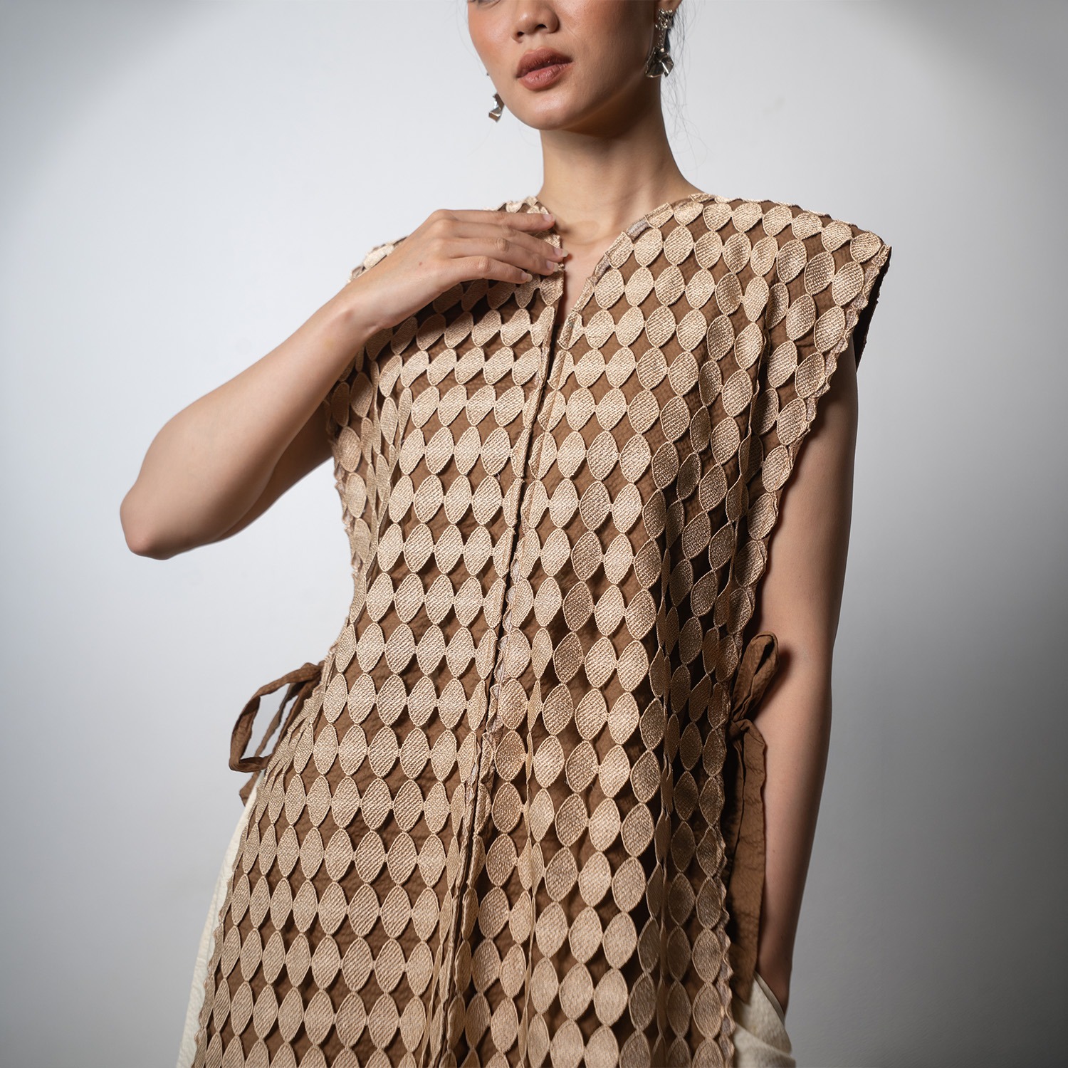 Dama Kara Aksata Vest Lace